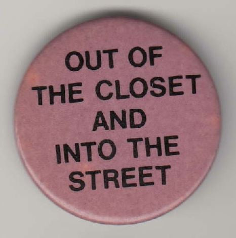 OUT OF THE CLOSET ~ Waterproof Holographic Sticker