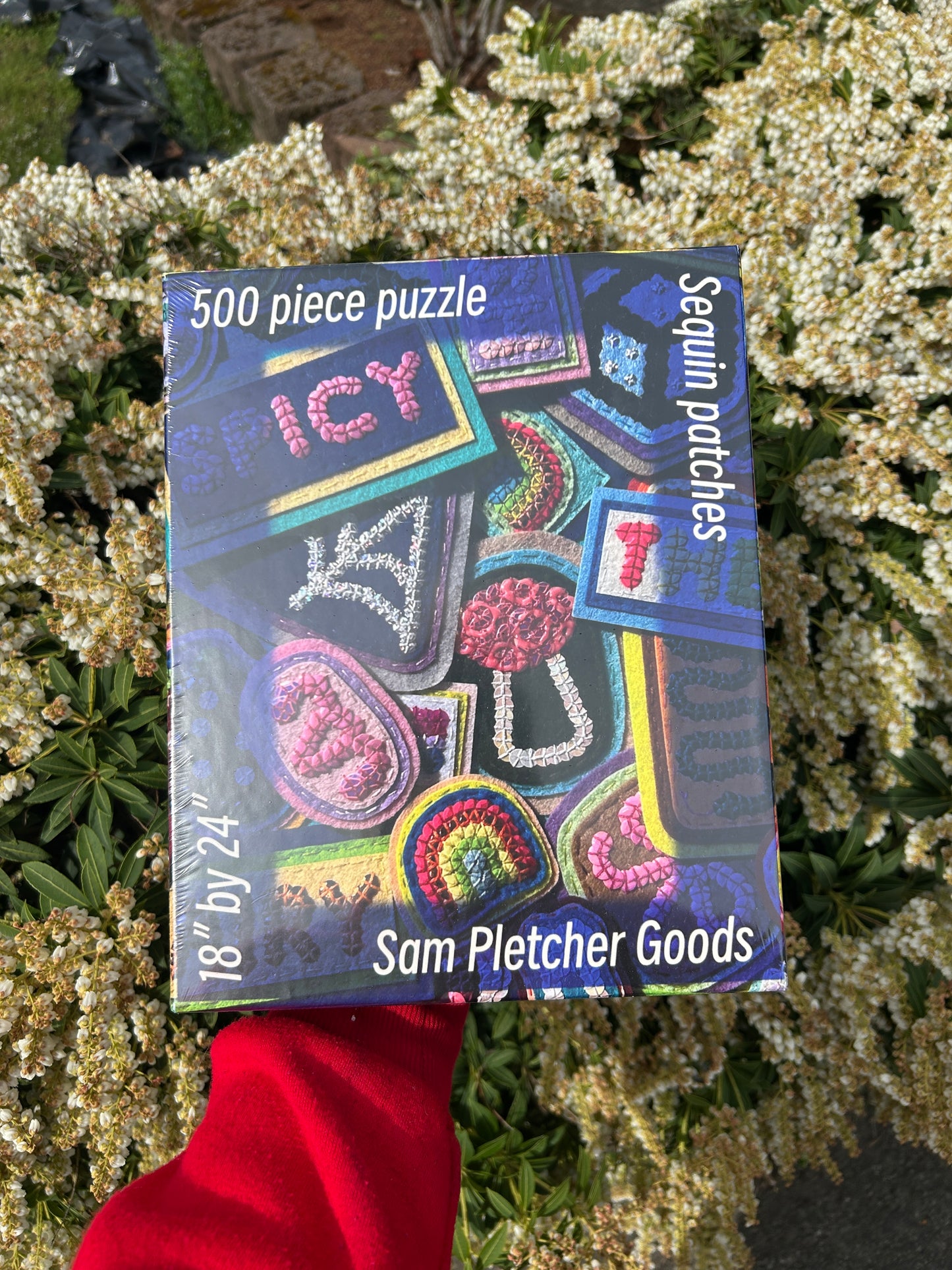 Sequin Patch Puzzle ~ 500 pieces