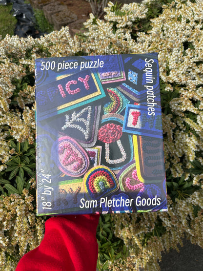 Sequin Patch Puzzle ~ 500 pieces