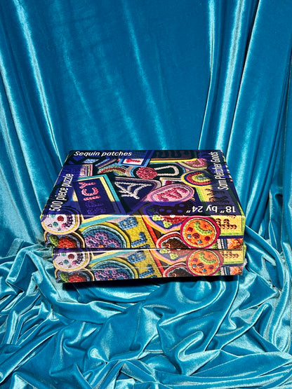 Sequin Patch Puzzle ~ 500 pieces