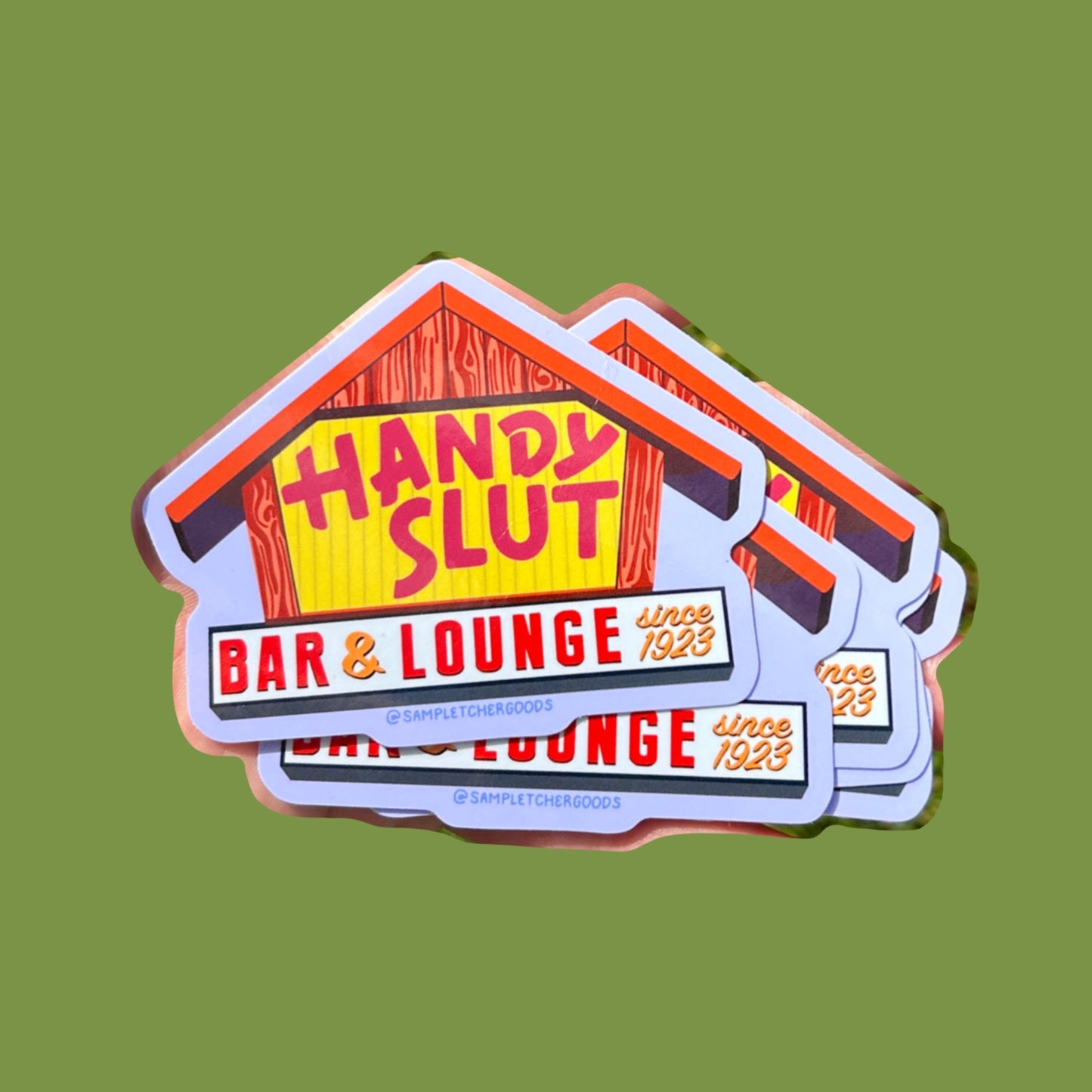 Handy Slut ~ Waterproof Vinyl Sticker