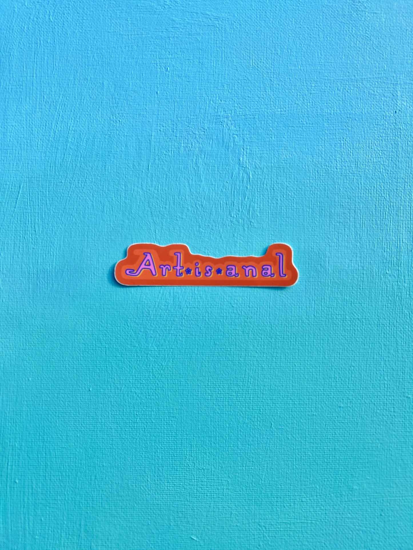 Artisanal ~ Waterproof Vinyl Sticker