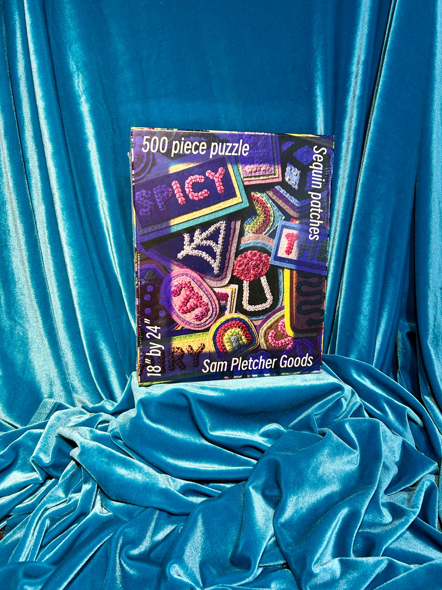Sequin Patch Puzzle ~ 500 pieces