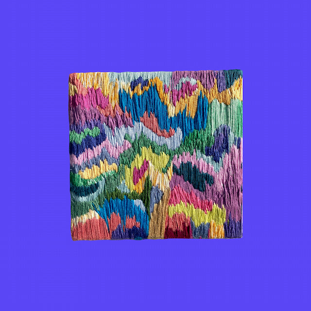 Colorful Embroidered Canvas (2022)